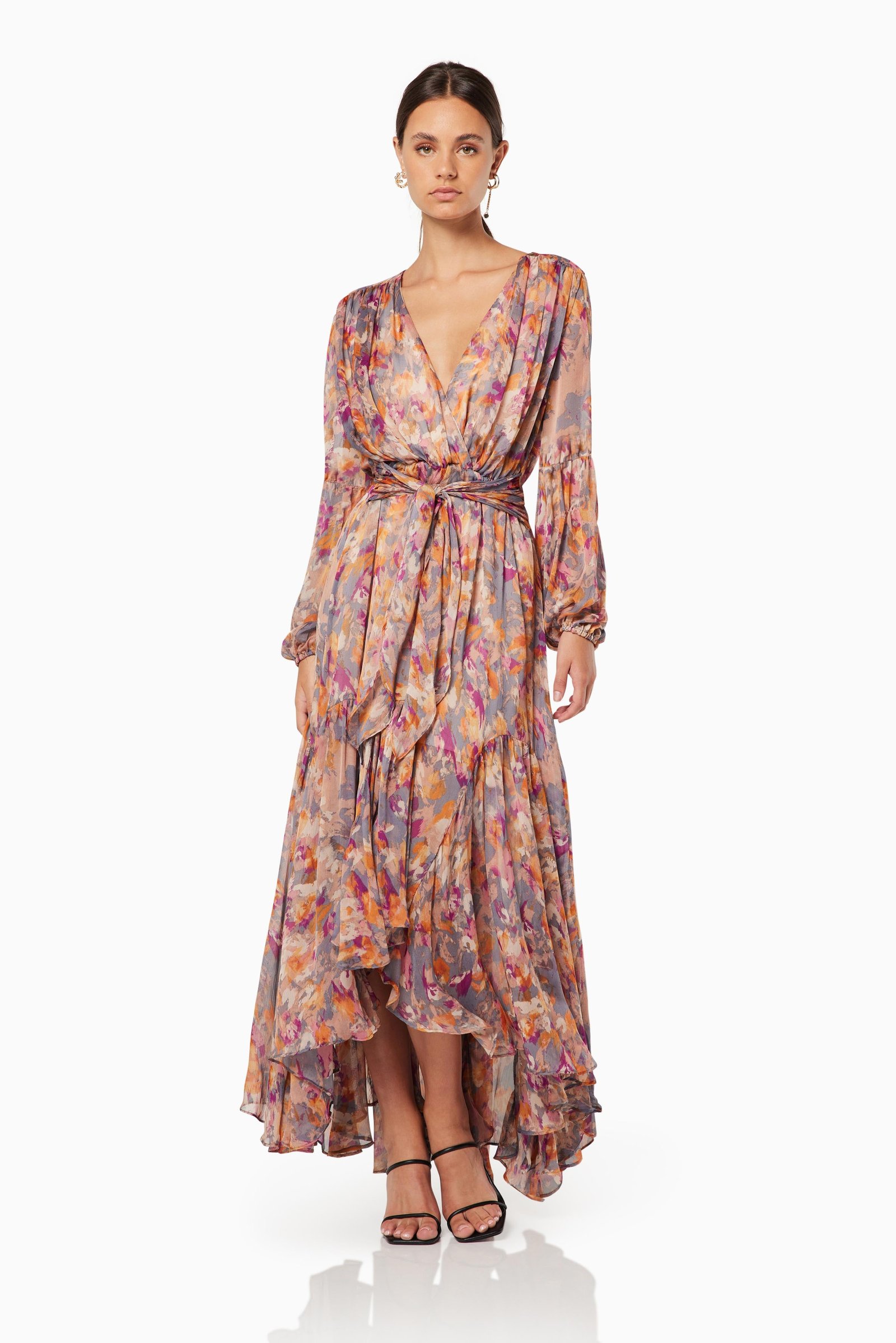 ELLIATT EXTRAVAGANT MAXI DRESS - MULTI photo 4