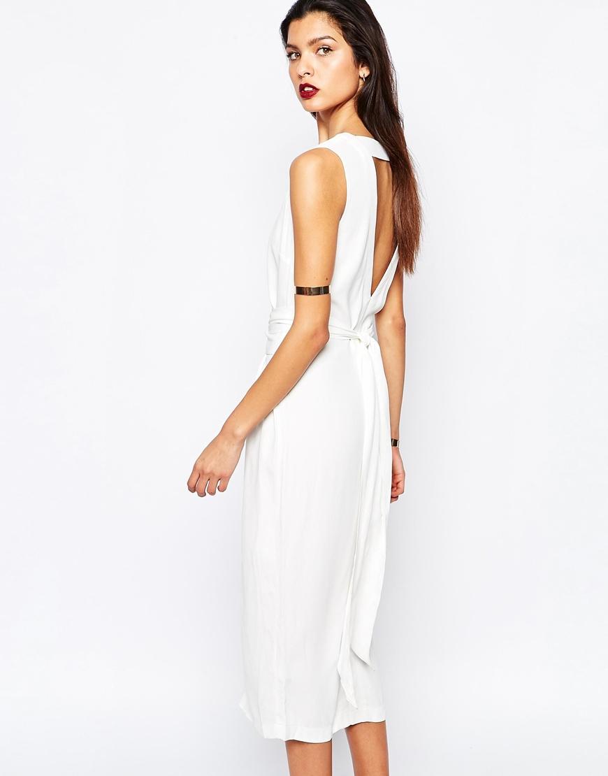 Bec & Bridge Wild Flower Dress White Size 6 photo 3