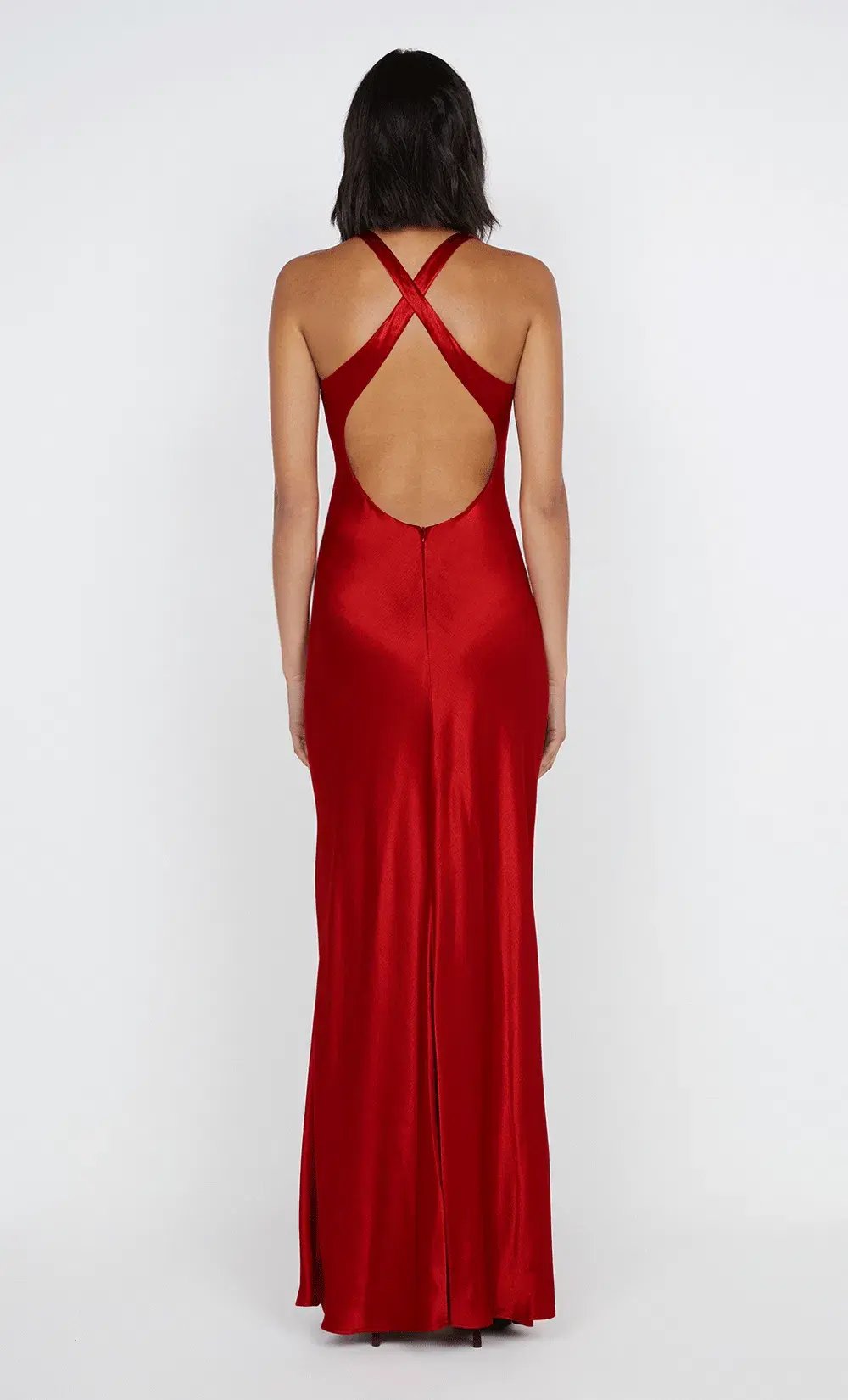 Bec & Bridge Maxina Crossover Dress Rouge Size 6 photo 4