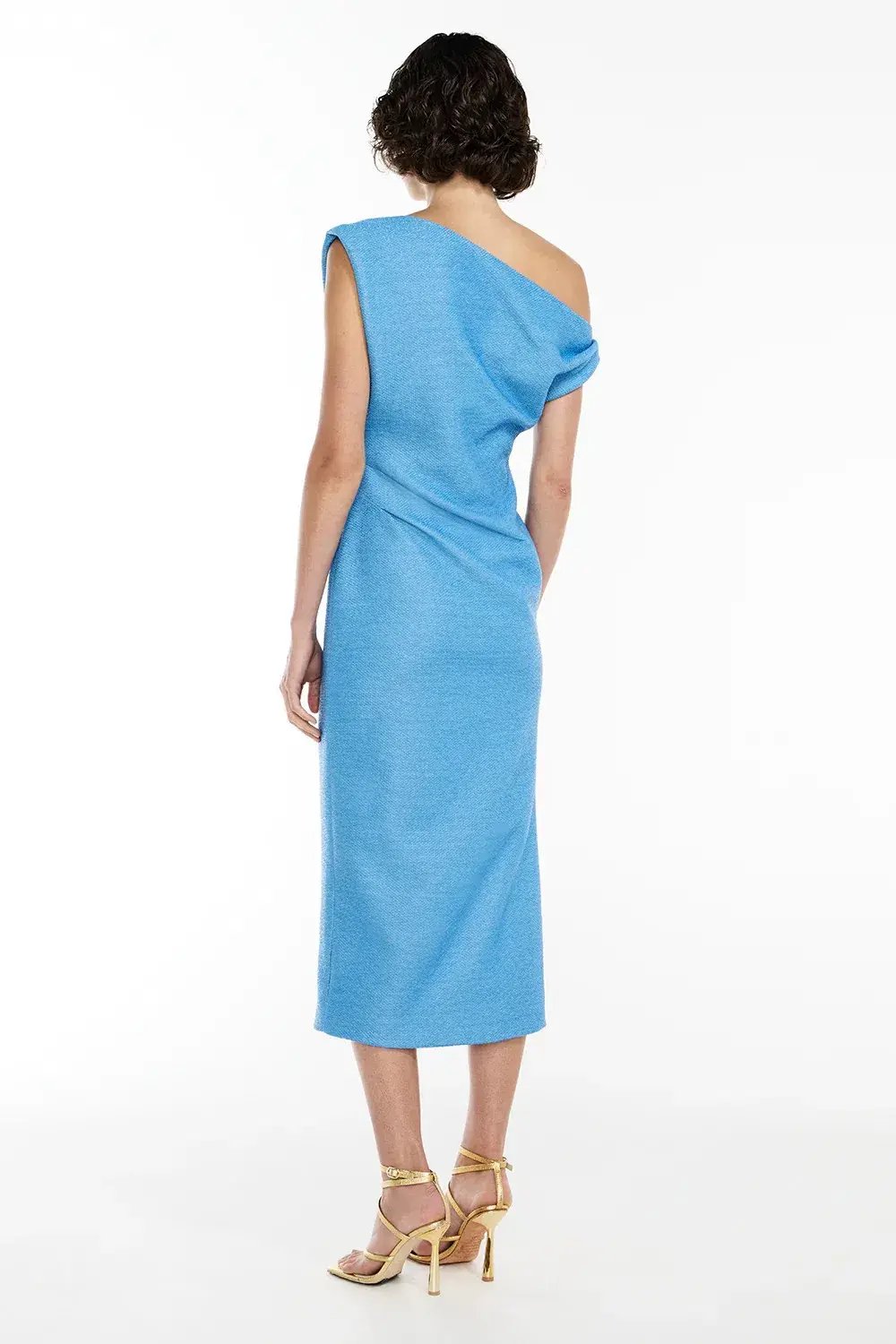 Manning Cartell Inspired Life Midi Dress Blue Size AU 12 photo 3