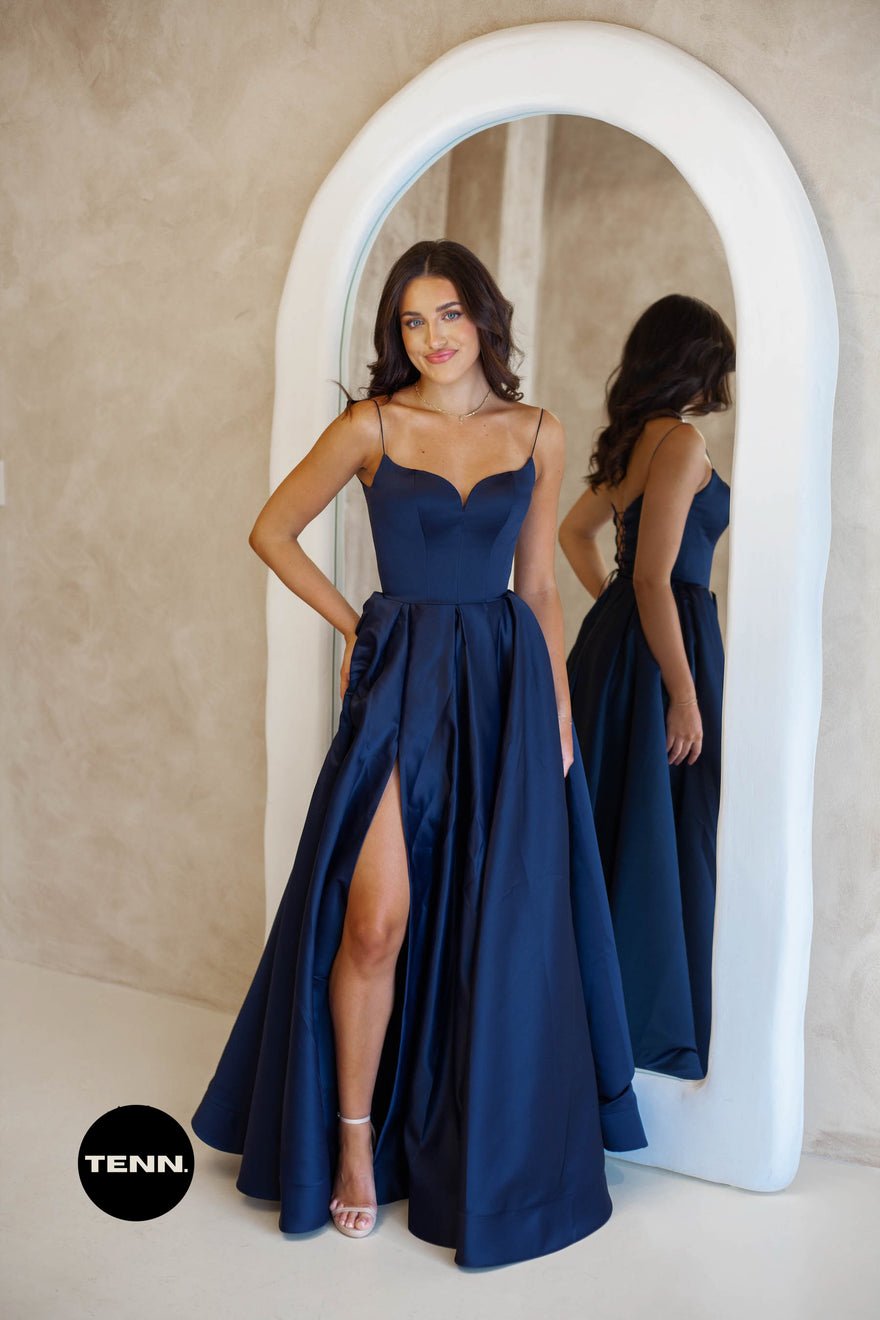 Lia Stublla Isla Gown - Navy photo 2