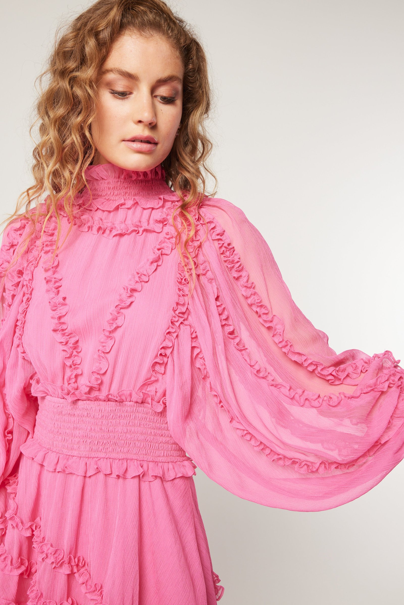 ELLIATT SALMA DRESS - BUBBLEGUM photo 4