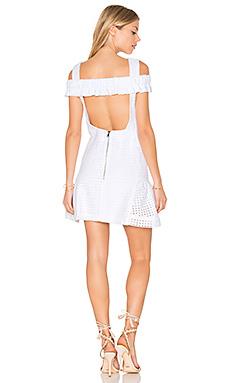 By johnny Marthe lace elastic frill mini dress photo 2