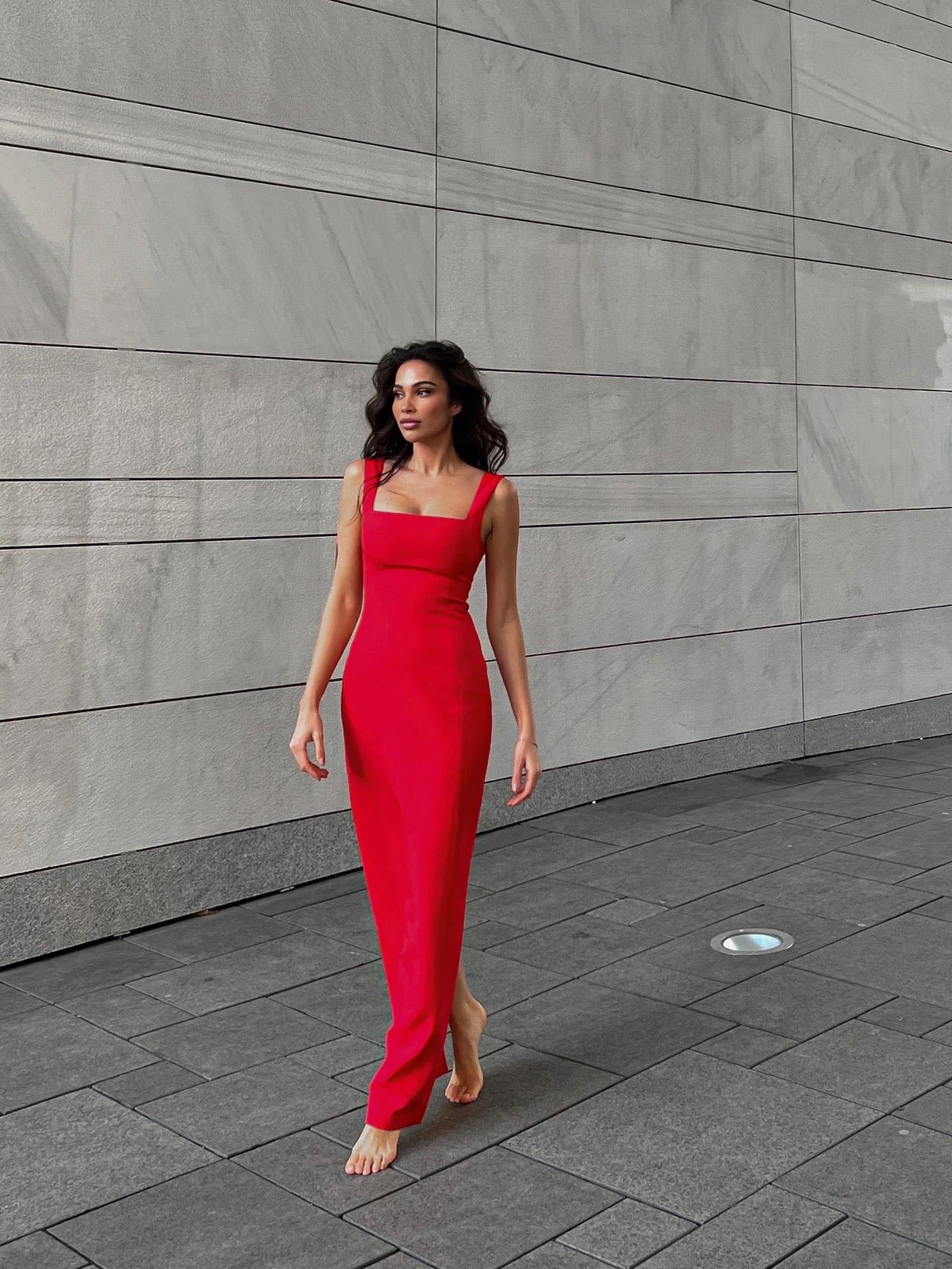 BIANCA & BRIDGETT BONNIE DRESS - RED photo 3
