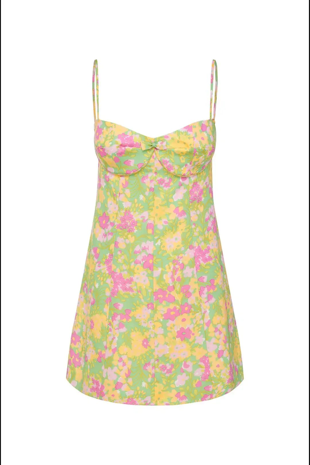 With Jean Dolce Dress in Honey Suckle Print Size 8 photo 4