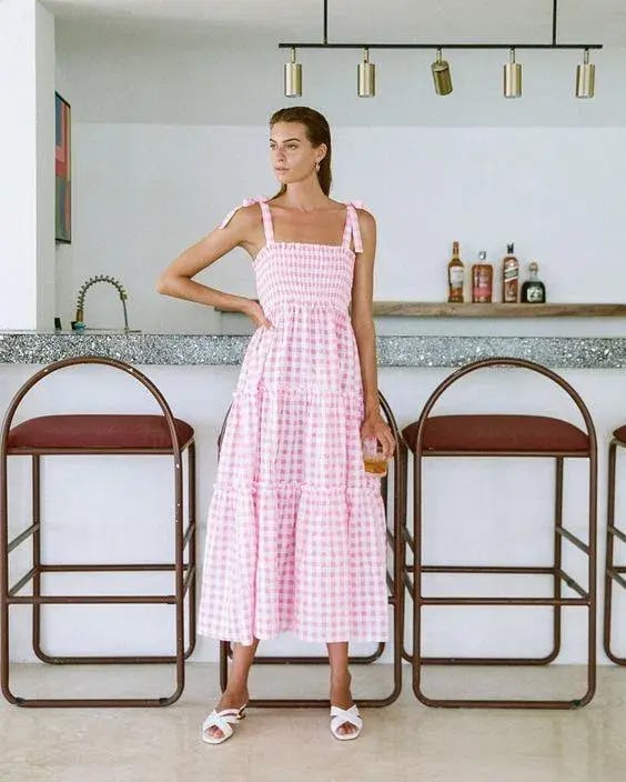 Steele Lyla Pink Dress size M photo 2