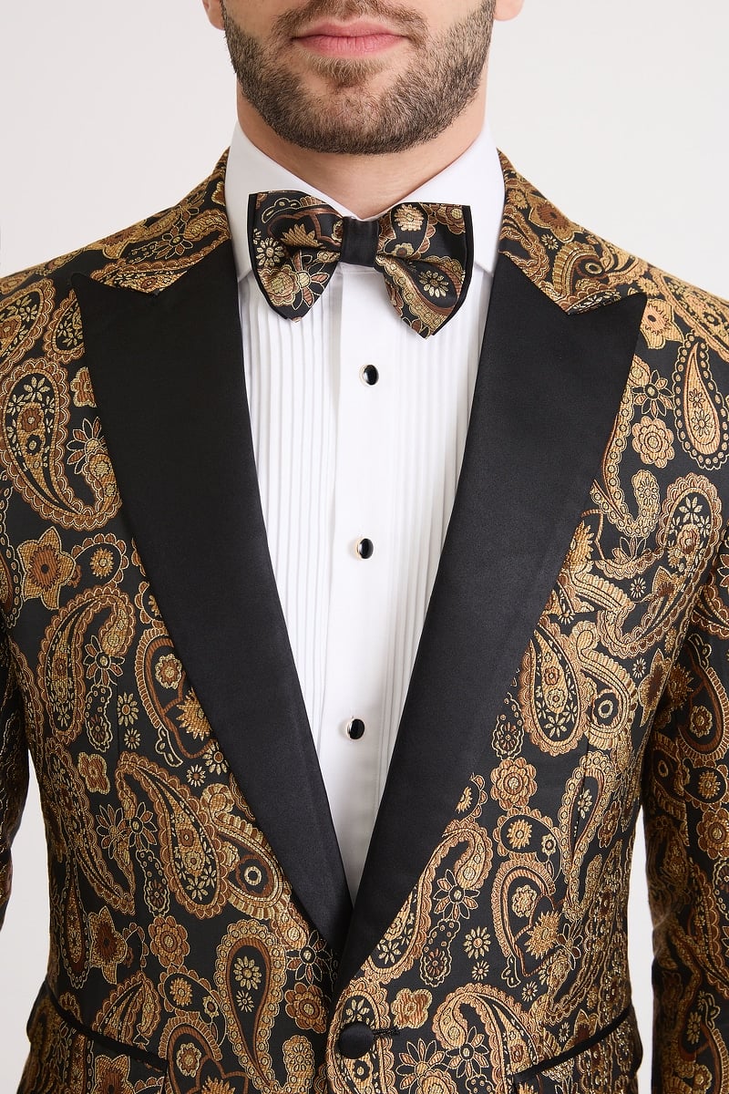 Gold Tuxedo Jacket photo 3
