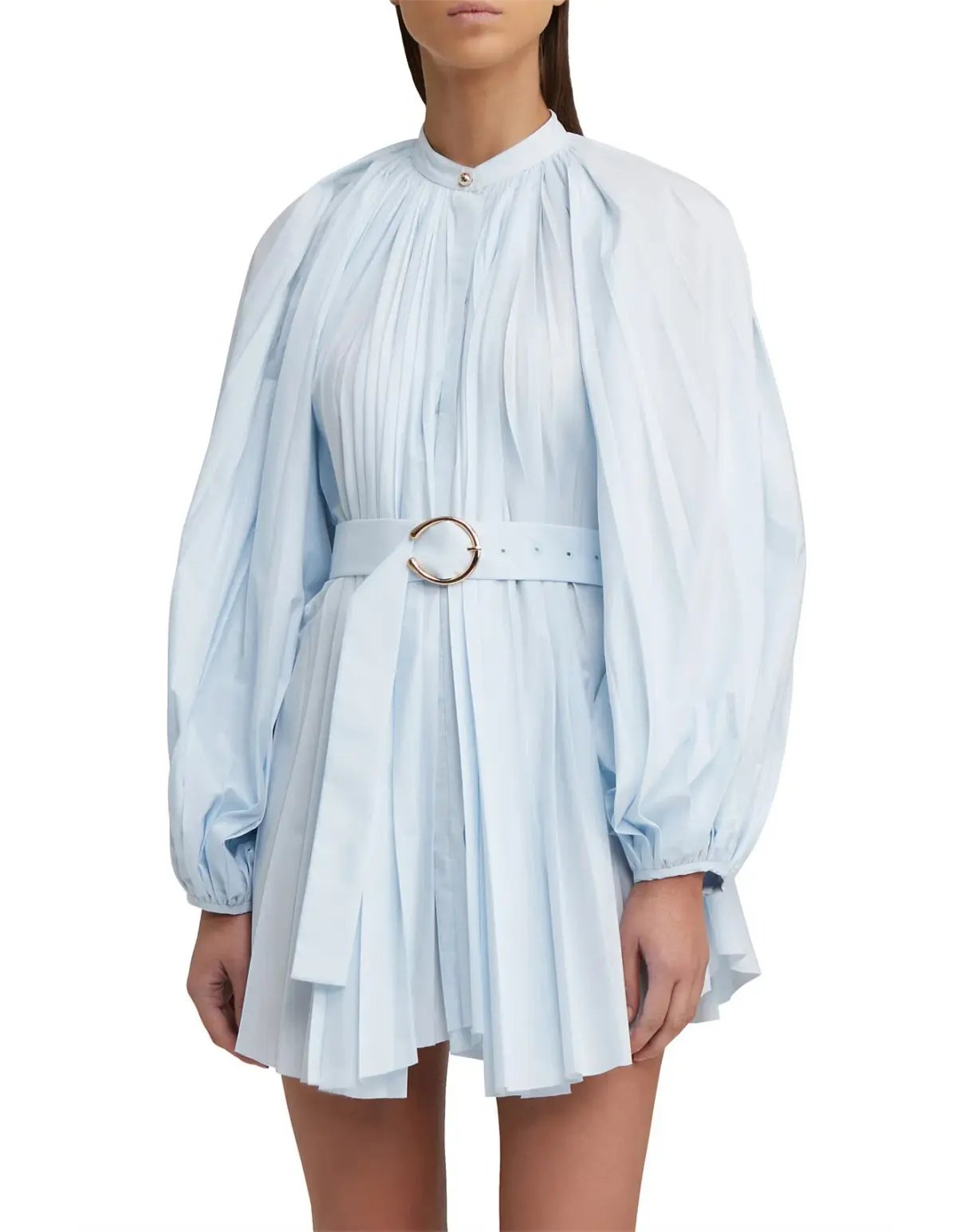Acler Margot Mini Dress in Powder Blue Size 8 photo 4
