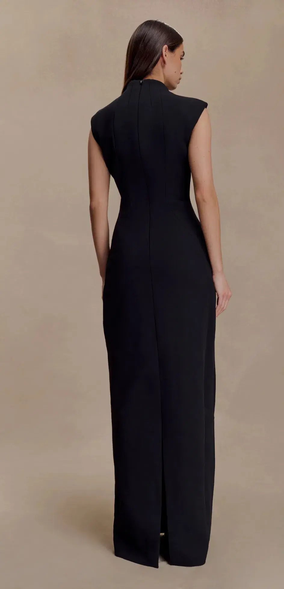 Cut Out Maxi Dress - Black photo 3