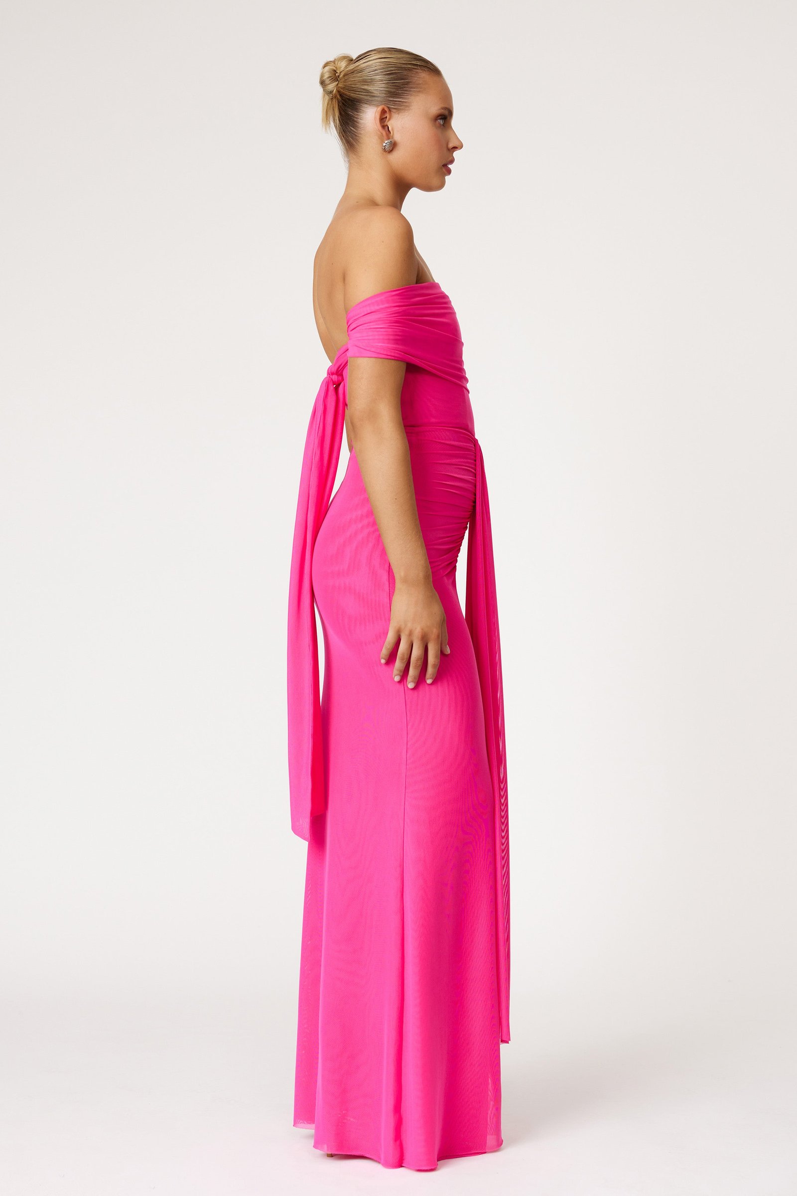 LEXI JORA DRESS - RASPBERRY photo 2