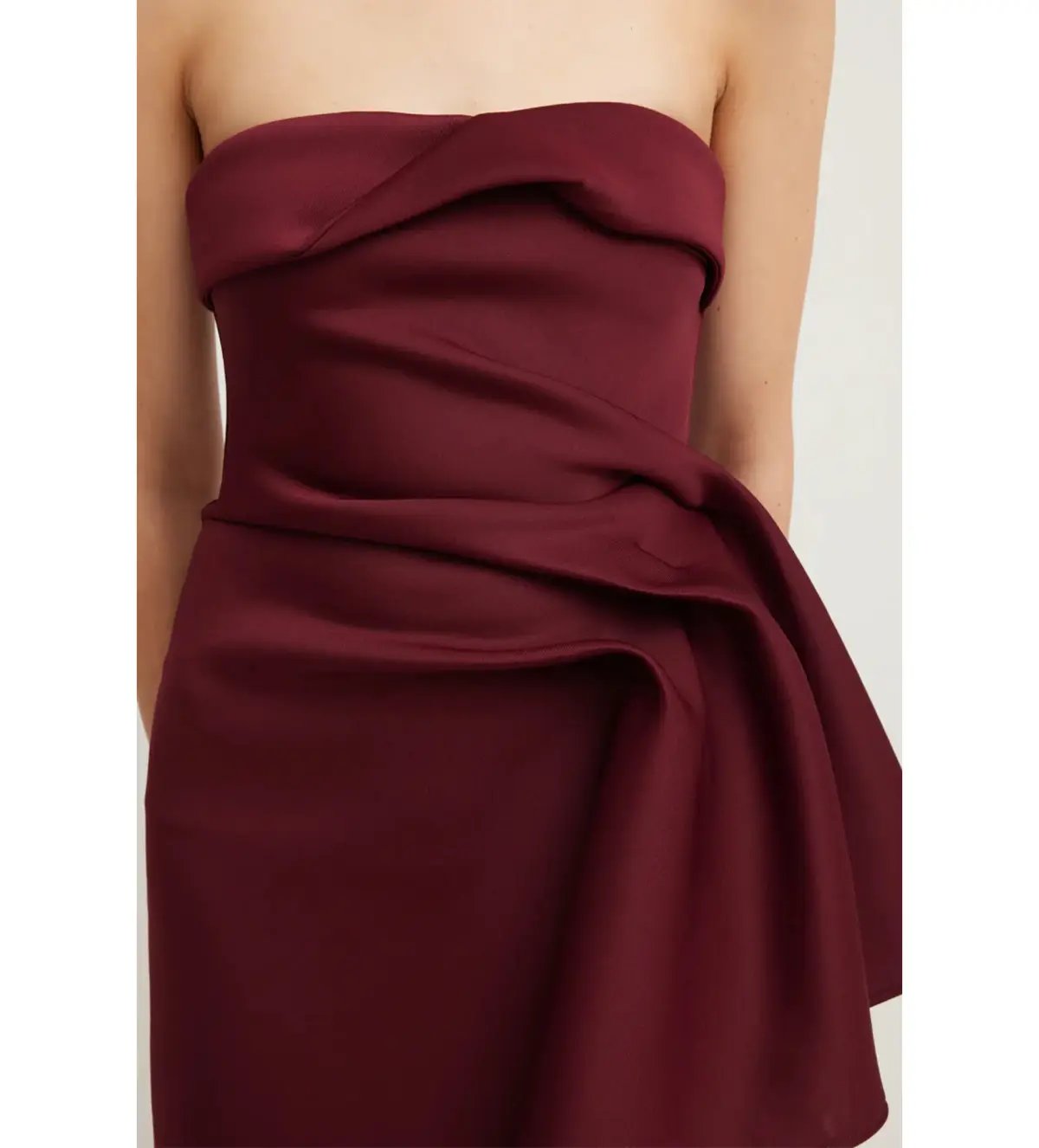 Tojha November Dress in Merlot Size AU 8 photo 5