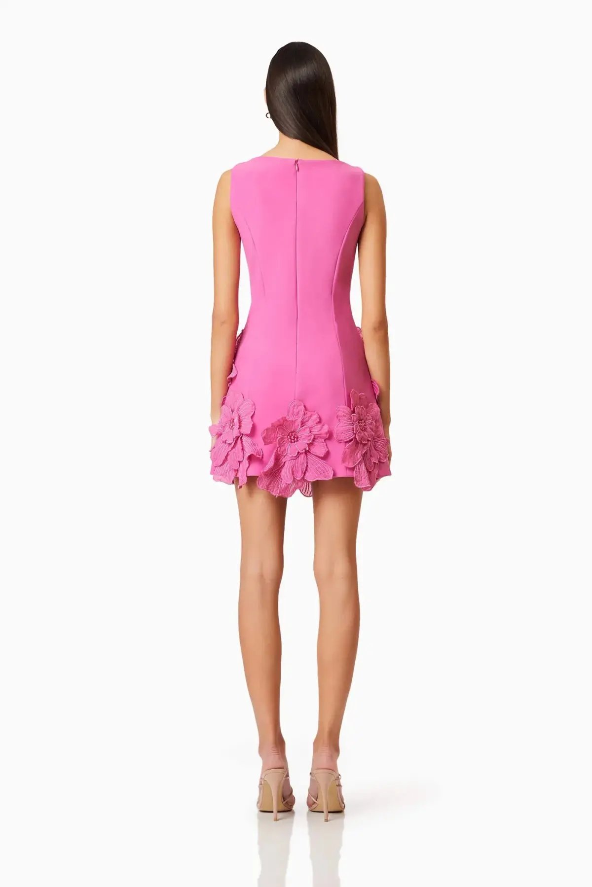 Elliatt Janelle Mini Dress / Pink / Size 8 photo 3