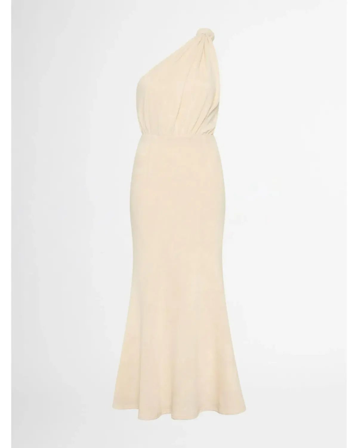 Sheike Freedom One-Shoulder Dress Neutral Size AU 8 photo 4