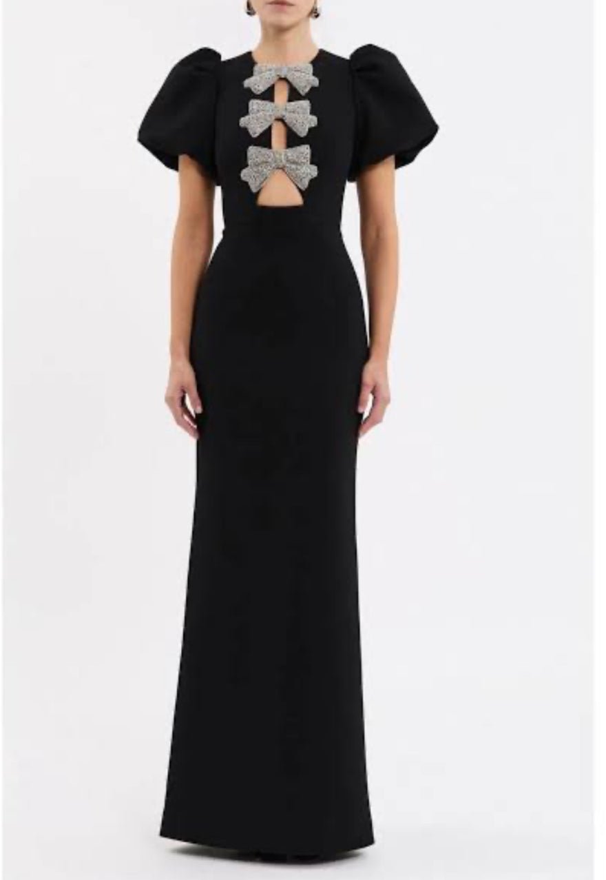 Rebecca Vallance Violetta Puff Sleeve Gown photo 2
