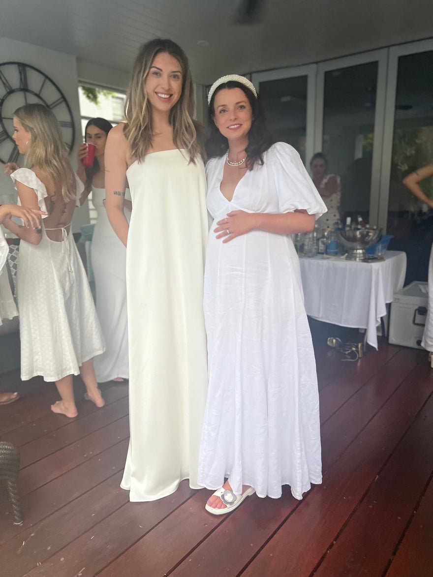 Anna Quan Delfina Dress, Ivory photo 2