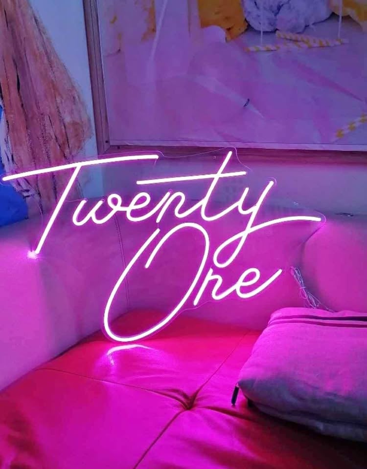 Twenty one Neon Sign for Hire photo 4