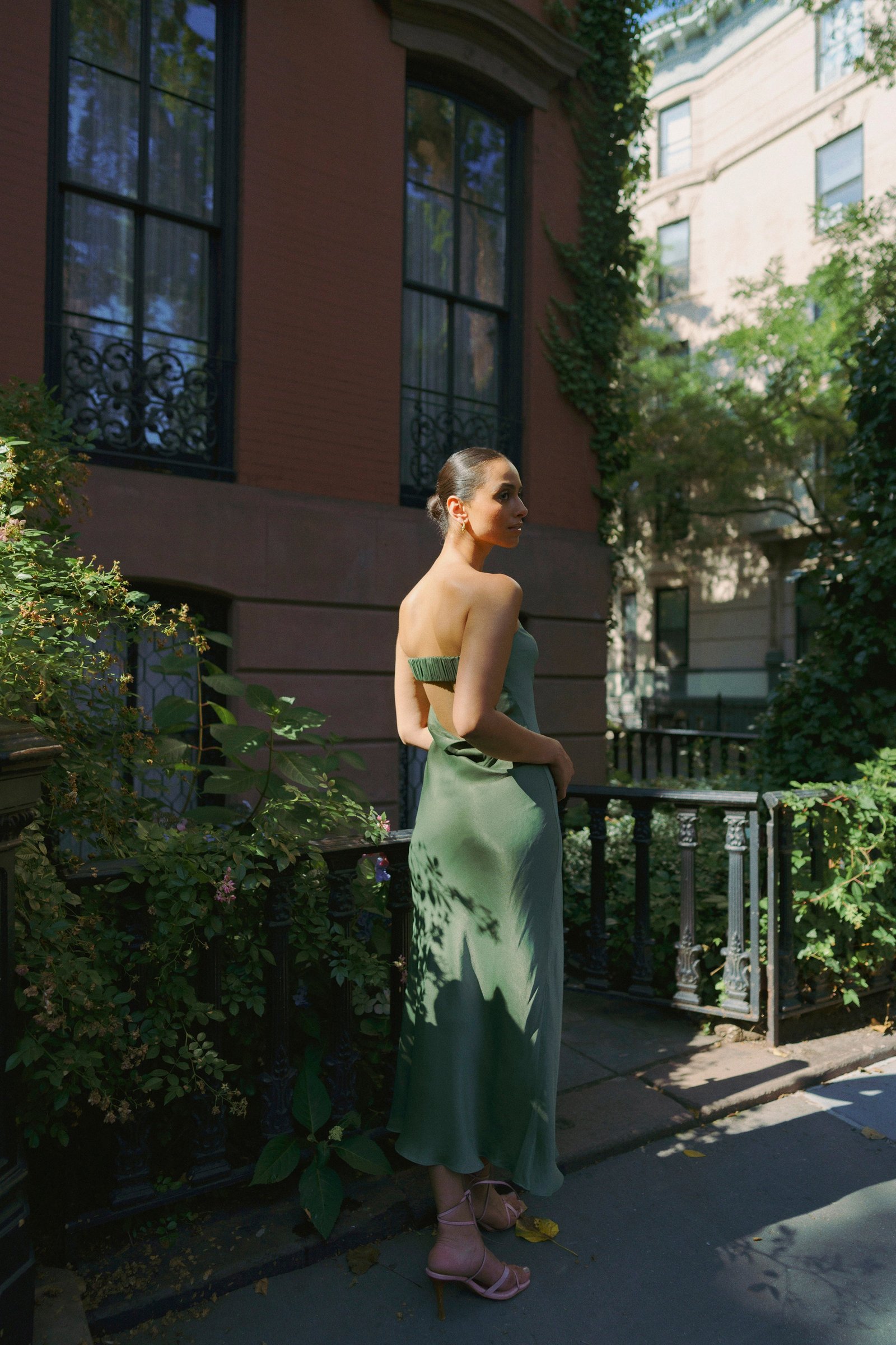 SUMMER AWAY MATERA DRESS - SAGE photo 7