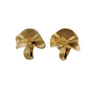 Sterling King Delphinium Earrings Gold photo 3