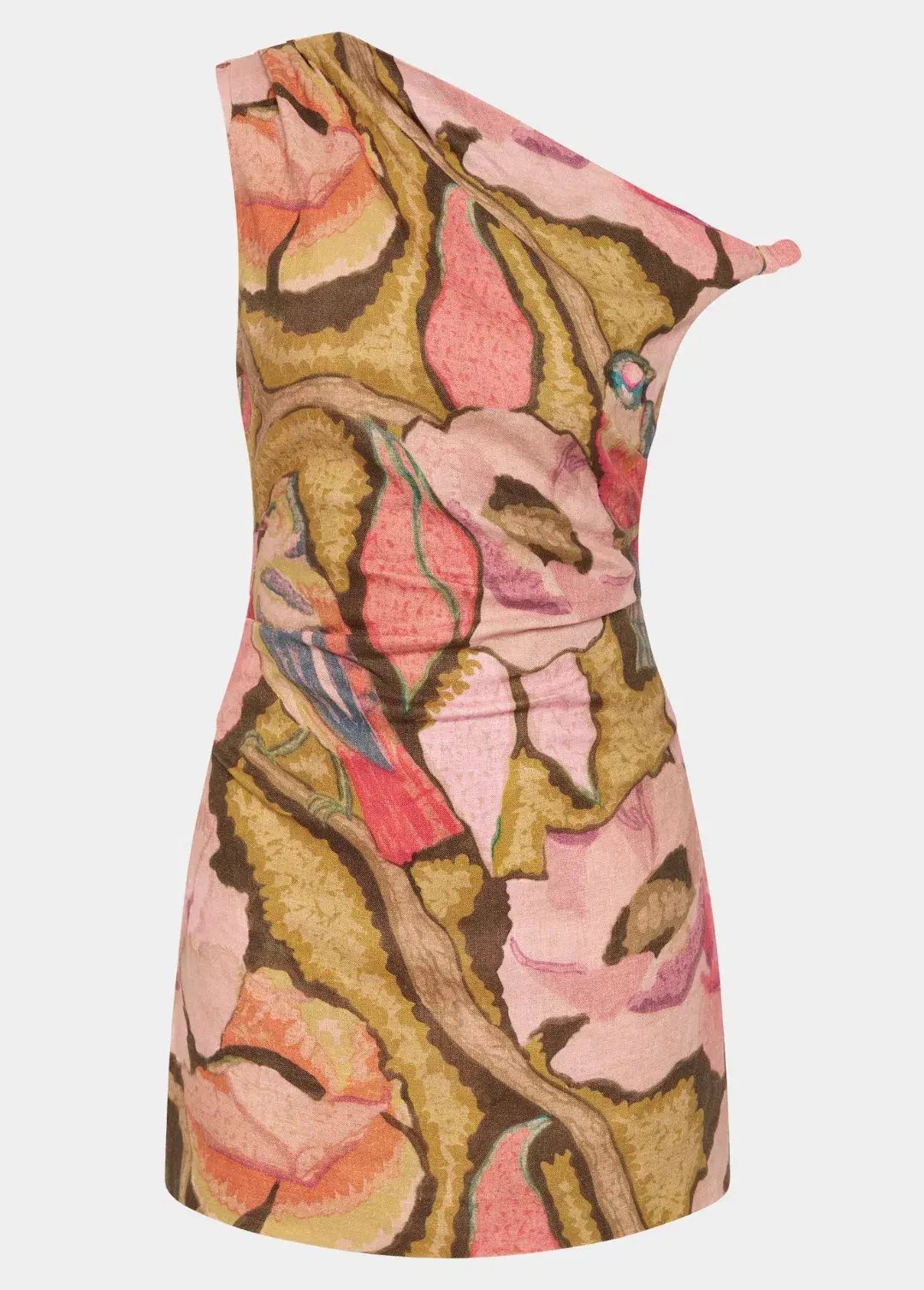 Sir the Label Talulah Knot Mini Dress Sanderling Floral Size 12 photo 7