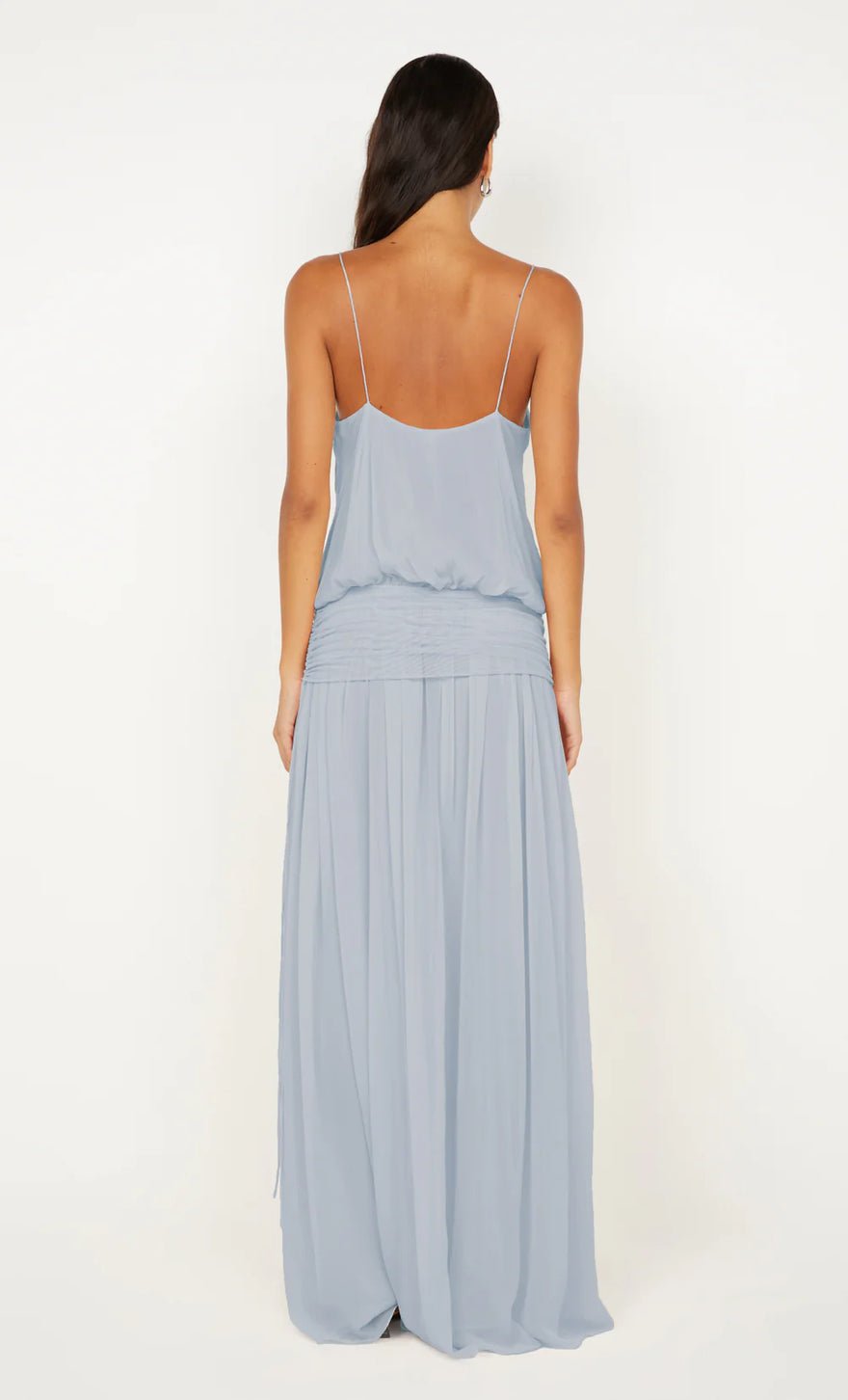 Bec & Bridge Camille Blouson Dress - Cloud Blue photo 2