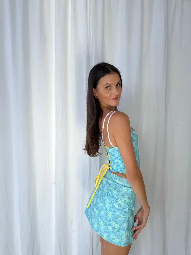 Eisha Collective Milah Set Blue Size 0/AU 6 photo 4