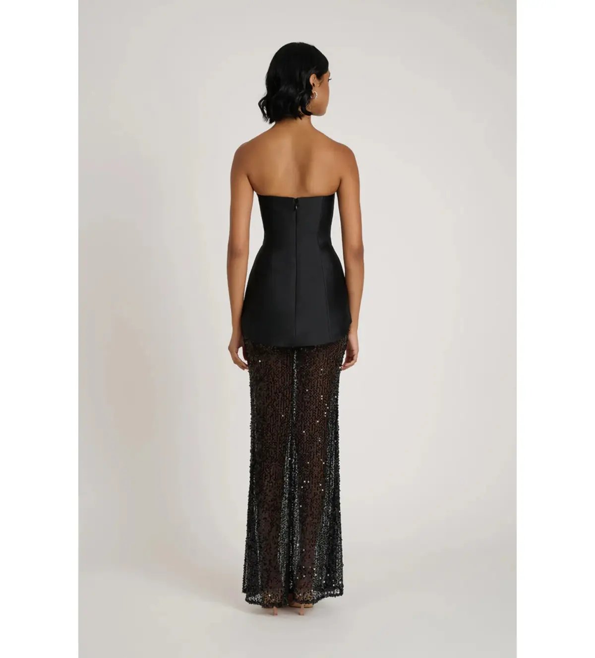 Eliya The Label Nerissa Dress in Black Size S/AU8 photo 4