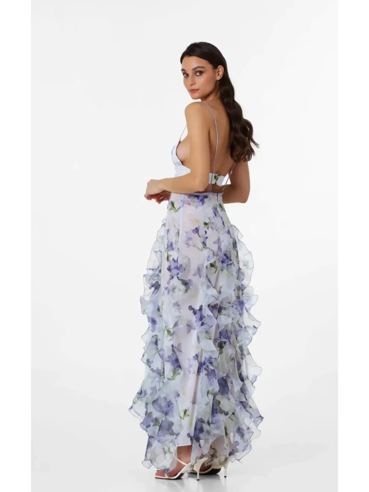 Menti Santorini Iris Gown in Floral Size S / AU 8 photo 3