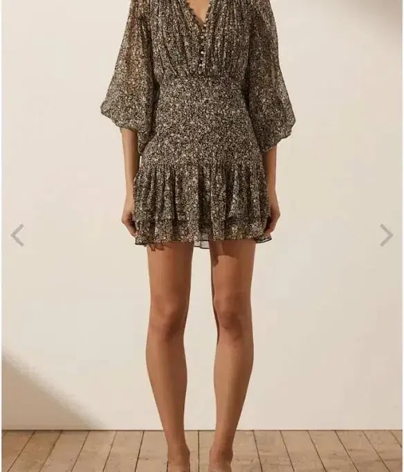 Shona Joy Adeline Ruffle Dress photo 2
