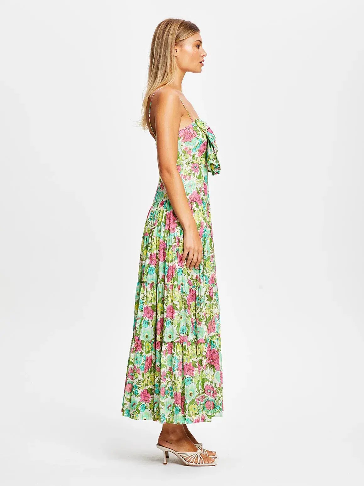 Alice McCall Multi Wildflowers Maxi Dress Print Size AU 6 photo 3