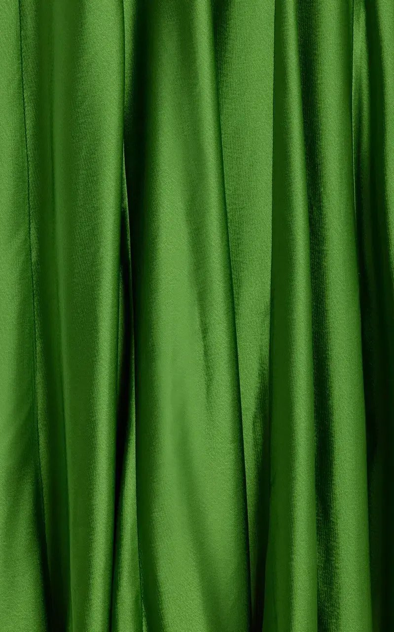 ANNA QUAN Keira Draped Maxi Dress Gown in Green Fern 10 photo 11