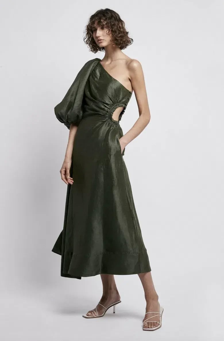 Aje Concept Dress Green Size 6 photo 2