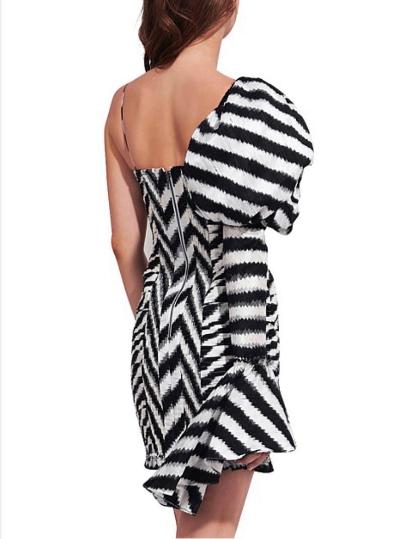 Aje Olearia Mini Dress Print Size 10 photo 5