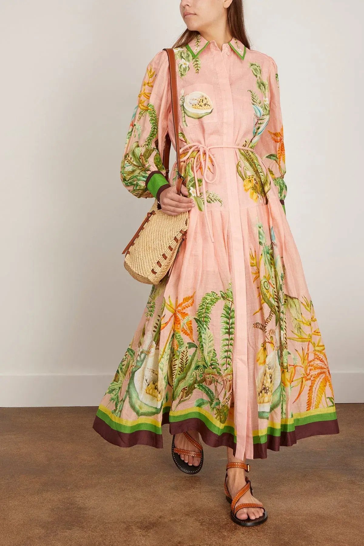 Alemais Papaya Shirt Dress 10 photo 2