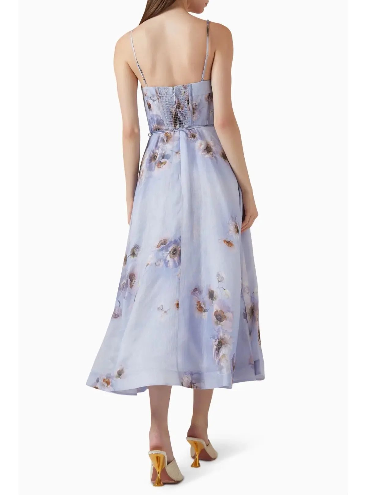 Zimmermann Hypnotic Picnic Dress in Lilac Poppy Size 2 / AU 12 photo 3