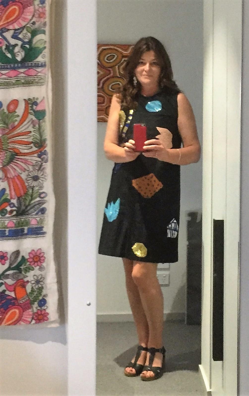 Gorman - Fleur Noir Sequinned Dress photo 5