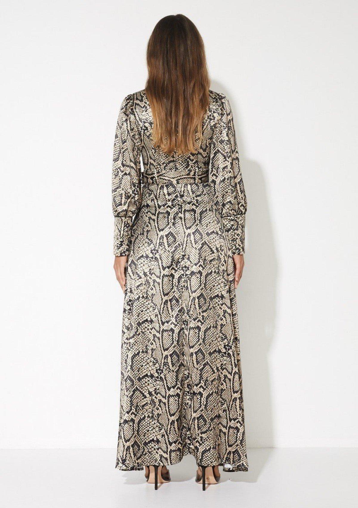 Mossman The Venomous Dress Snake Print Size 10 photo 3