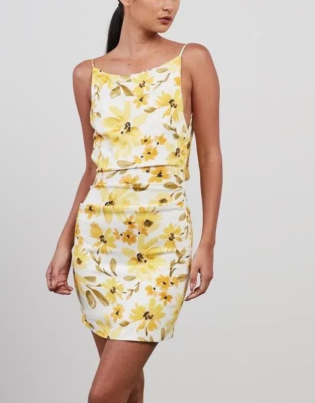 Bec & Bridge Daphne Mini Dress Floral Size 10 / M photo 4