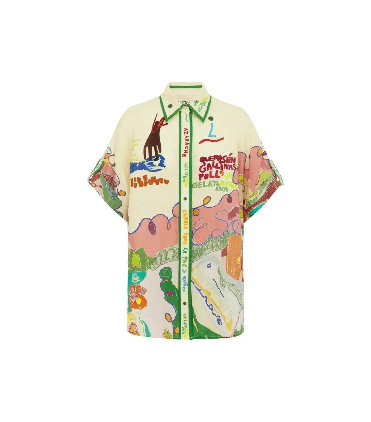 Alemais Nadia Shirt in Multi Size AU 14 photo 4