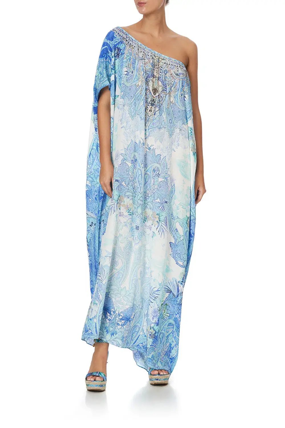Camilla Cali Dreaming Kaftan Blue Print One Size photo 2