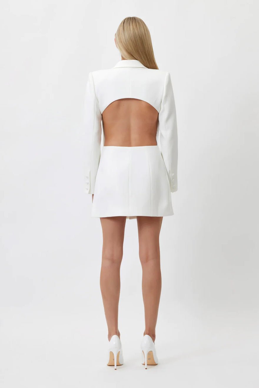 Bianca and Bridgett Megan Blazer Dress - White photo 2