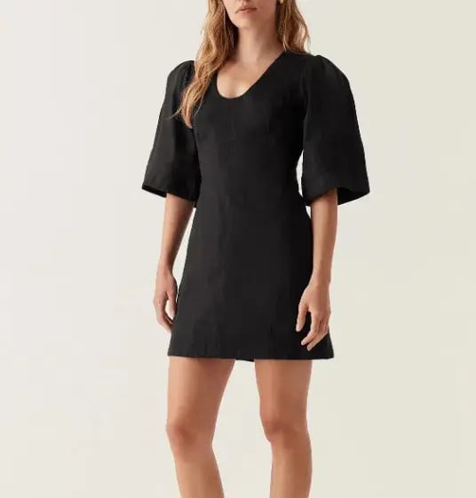 Aje Hunter Dress Black photo 2