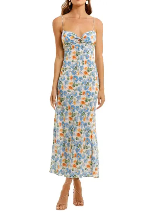 Bec & Bridge La Jolie Midi Dress Floral Size 12 photo 2