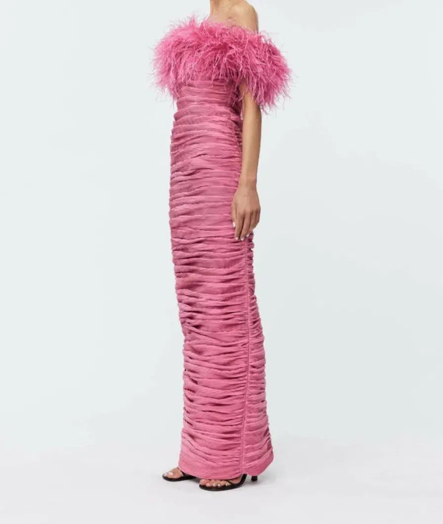 Rachel Gilbert Zion Gown Pink Size 4 / AU 14 photo 3