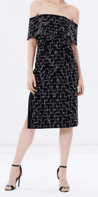 C/Meo Collective Phase 2 Black & White Phase 2 Dress photo 3