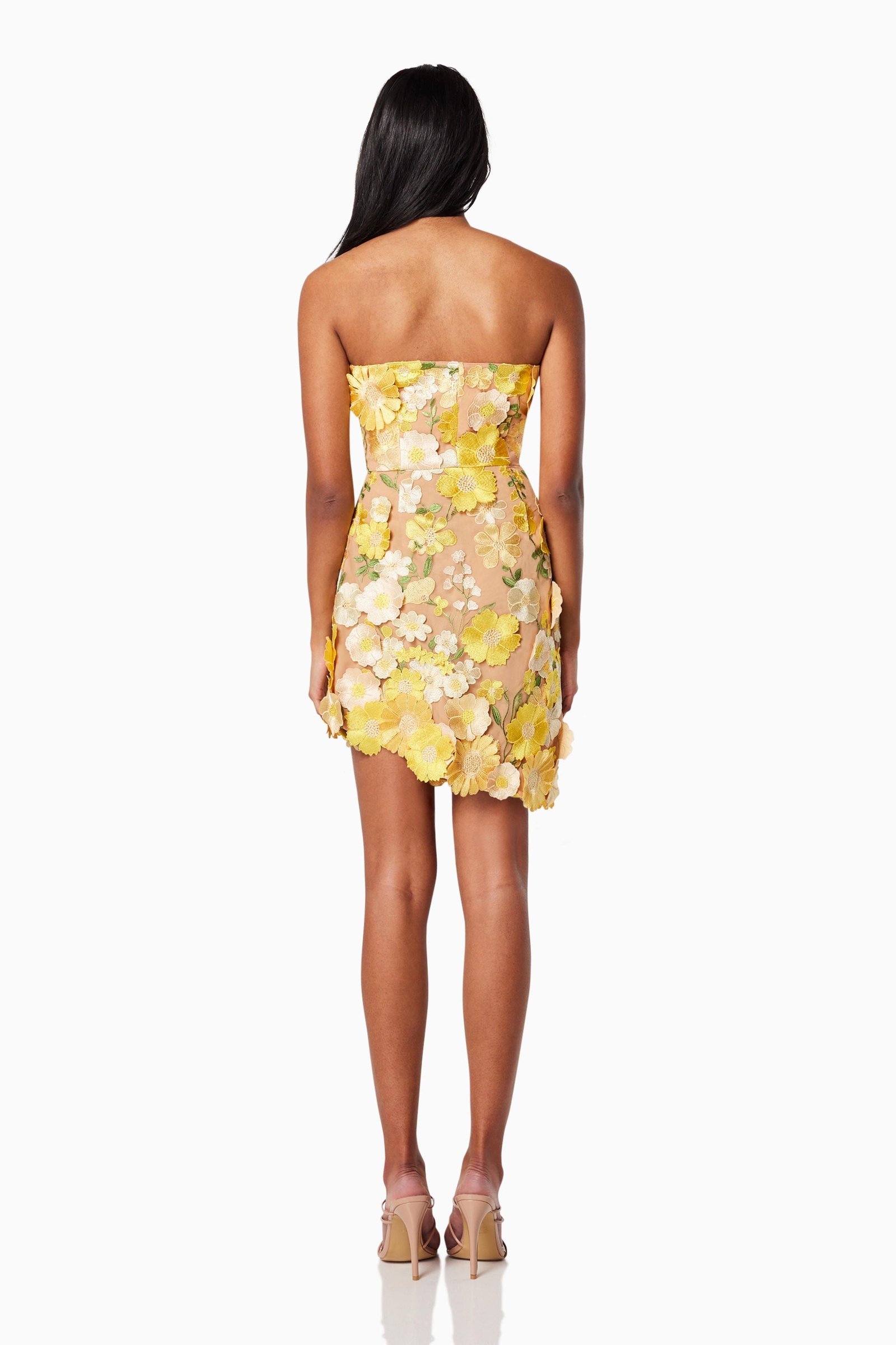 ELLIATT NEW AGE DRESS - YELLOW MULTI photo 5