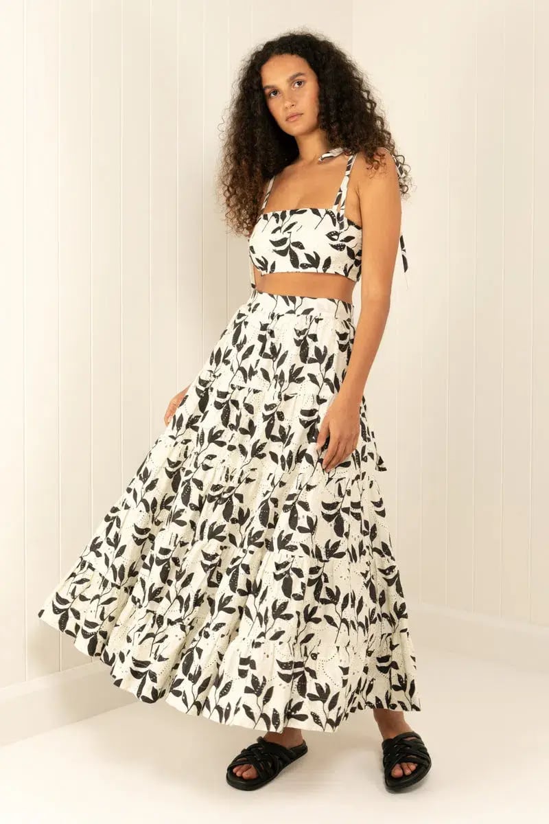 Palm Noosa Happy Hour Crop and Skirt Set Print Size 6 photo 8