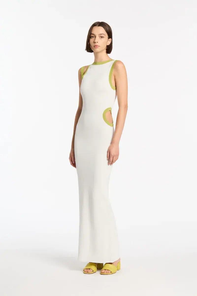 Sir the Label Cut Out Evalina Dress White Size 0/Au 6 photo 3