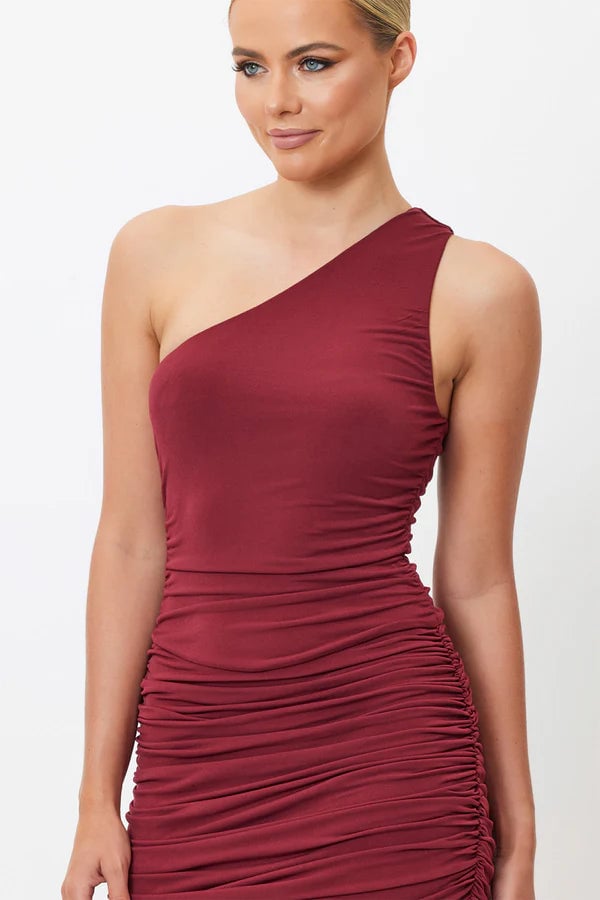 Bianca and Bridgett Ansley Maxi Dress - Wine photo 2