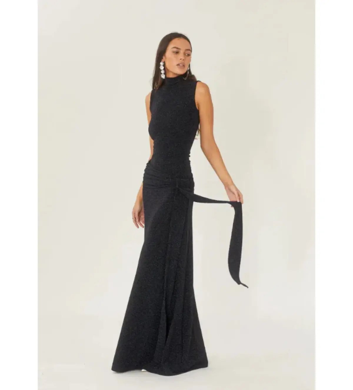 Arcina Ori Monica Maxi Dress Midnight Blue Size 6/XS photo 3