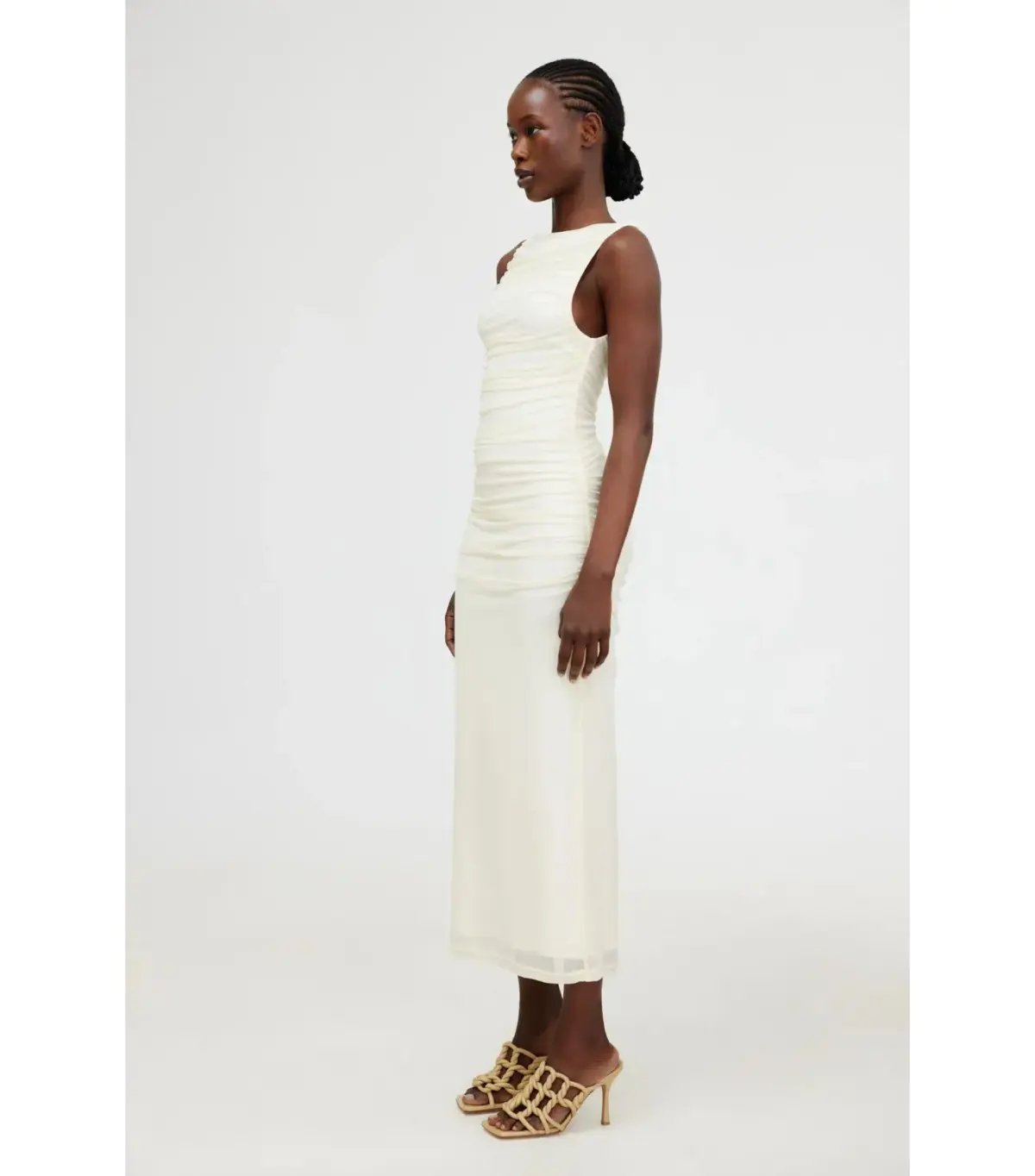 Significant Other Saria Midi Dress White Size AU 12 photo 2